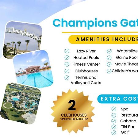 Superb Thematic 2Br Condo With 2 Clubhouses Kissimmee Buitenkant foto